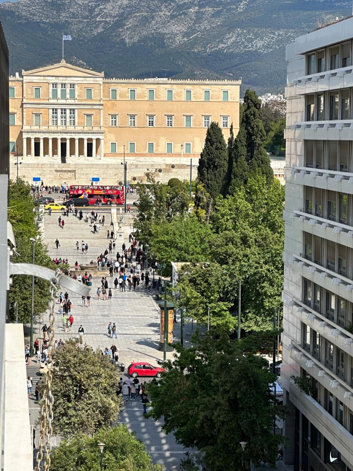 雅典2 Bd Apt In Syntagma With Acropolis View公寓 外观 照片